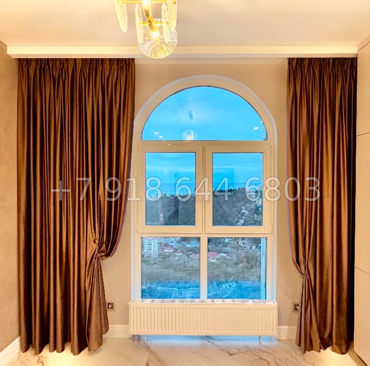 № 420 р. ЖК Меркато Сочи квартира с видом на море  - миниатюра 8