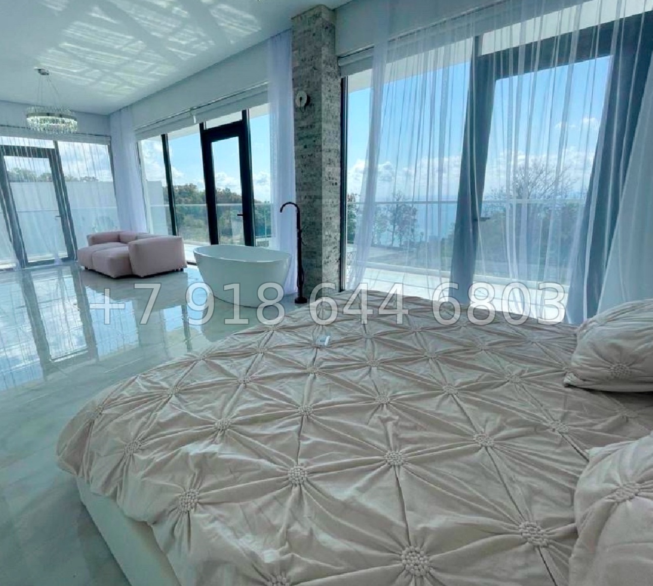 № 88в. Дом с ремонтом в Сочи. Вид на море - миниатюра 10