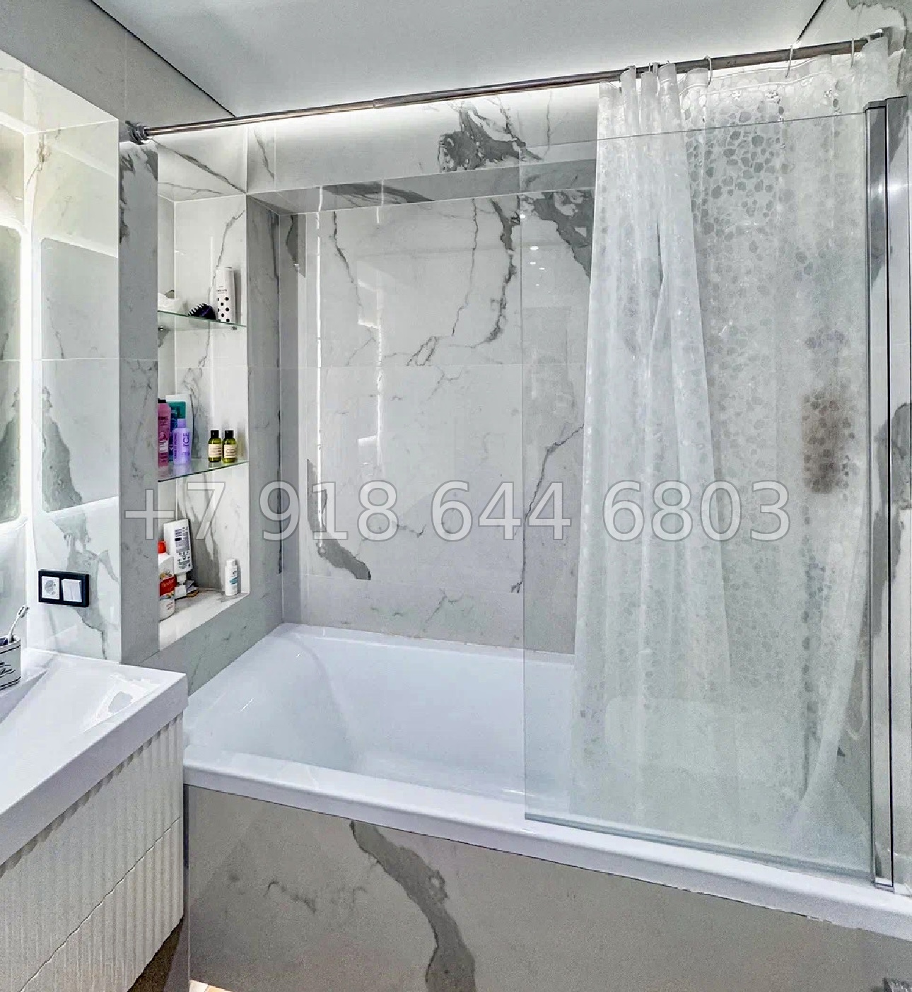 № 129р. Трёхкомнатная Квартира с хорошим ремонтом в Сочи ЖК Министерские озера  - миниатюра 18