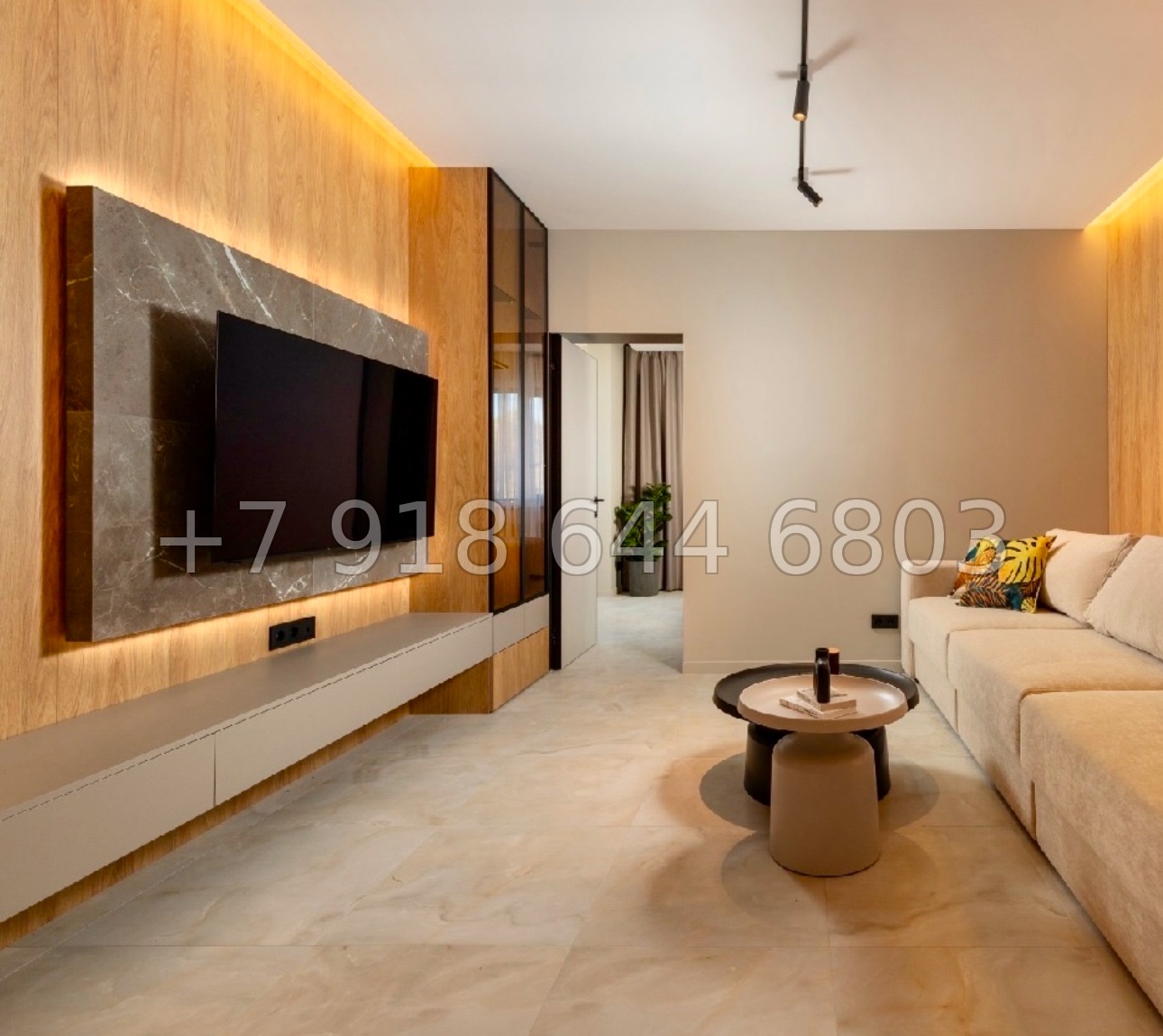 № 229 р. Трёхкомнатная Квартира в престижном доме в Сочи  - миниатюра 1