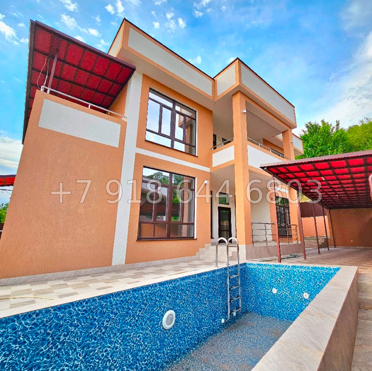 № 232 в. Дом с бассейном в Сочи  - миниатюра 1