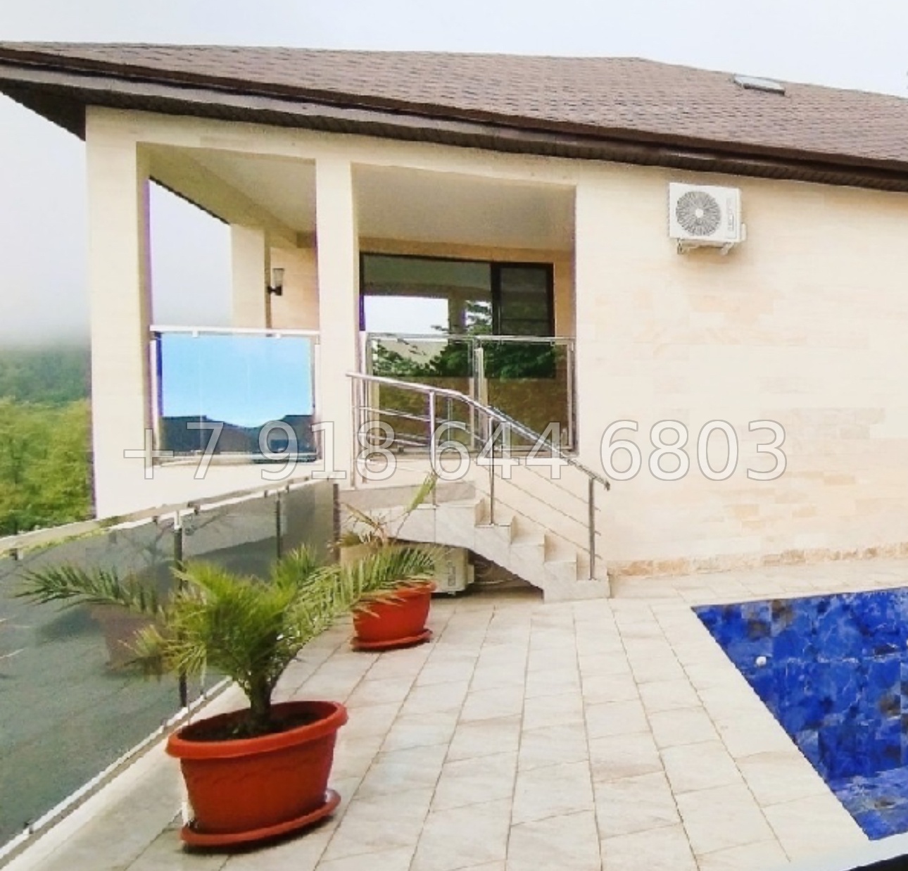 № 241 в. Дом с бассейном и с ремонтом в Сочи  - миниатюра 16