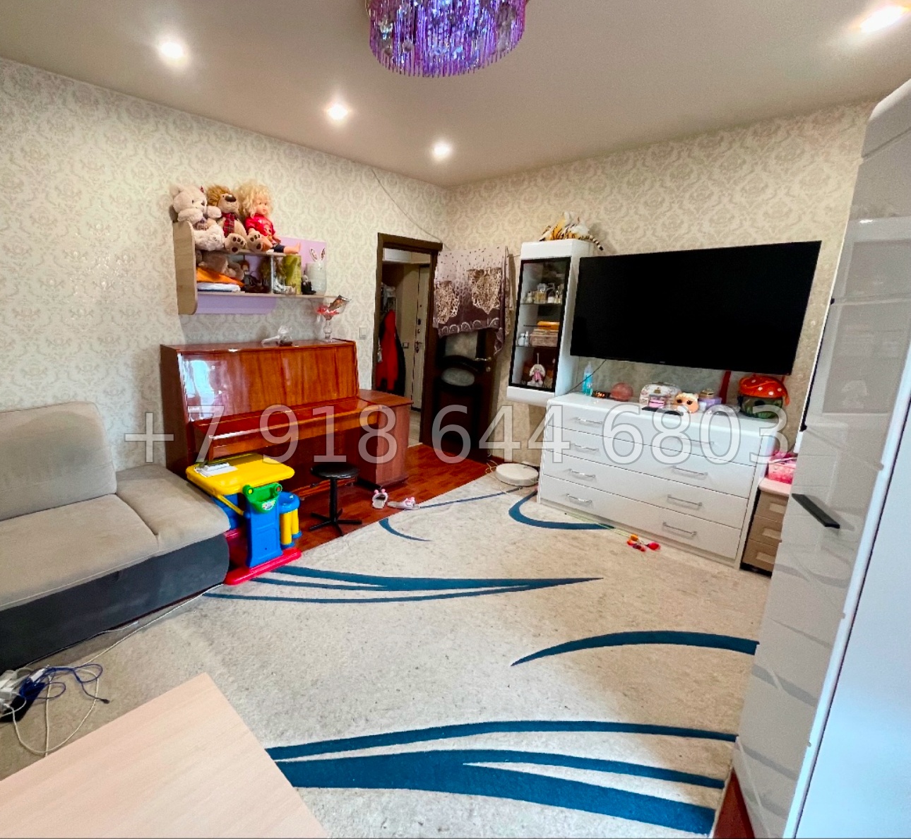 № 524 р. Двухкомнатная Квартира в самом центре города Сочи  - миниатюра 8