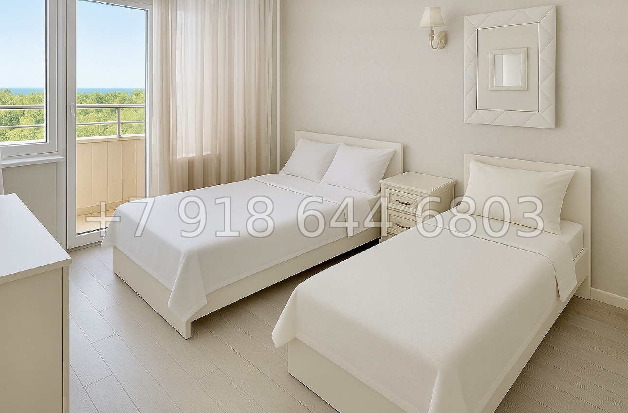 № 235 р. Четырехкомнатная квартира на море в Адлере. ЖК Морская Симфония  - миниатюра 8