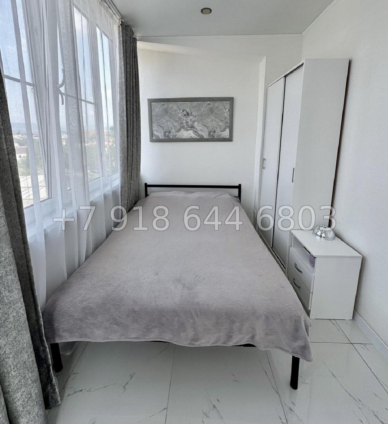 № 49п двухкомнатная Квартира в Сочи, в пешей доступности от побережья Черного моря  - миниатюра 16