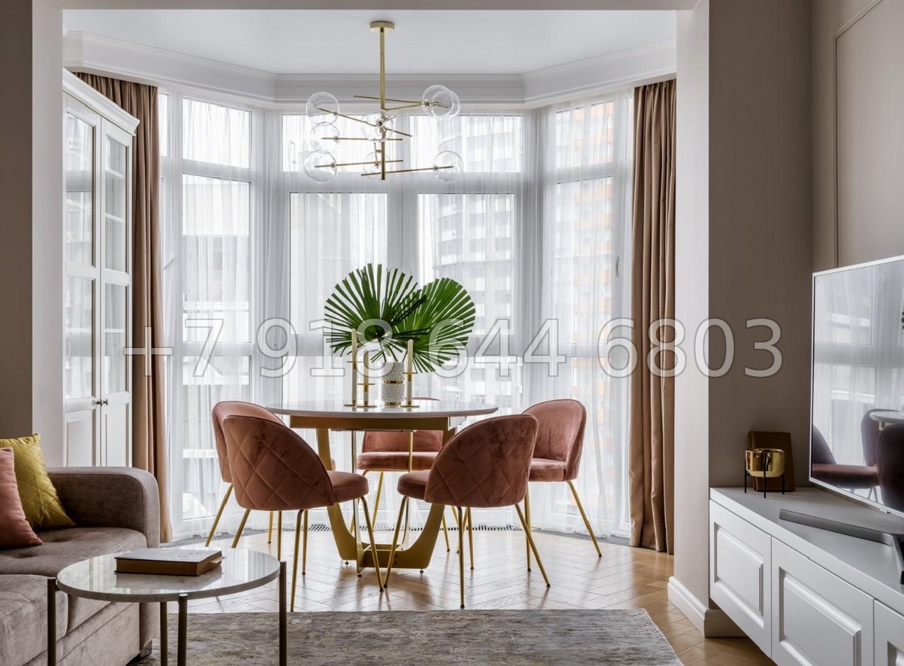 № 73р. Дорогой ремонт. Квартира в центре Сочи. ЖК Роз Дель Мар - миниатюра 24