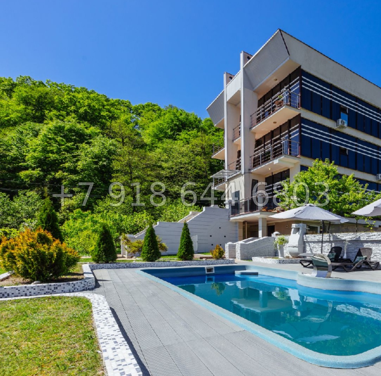 № 219 Б. Роскошная вилла в Сочи Каштанах - миниатюра 11