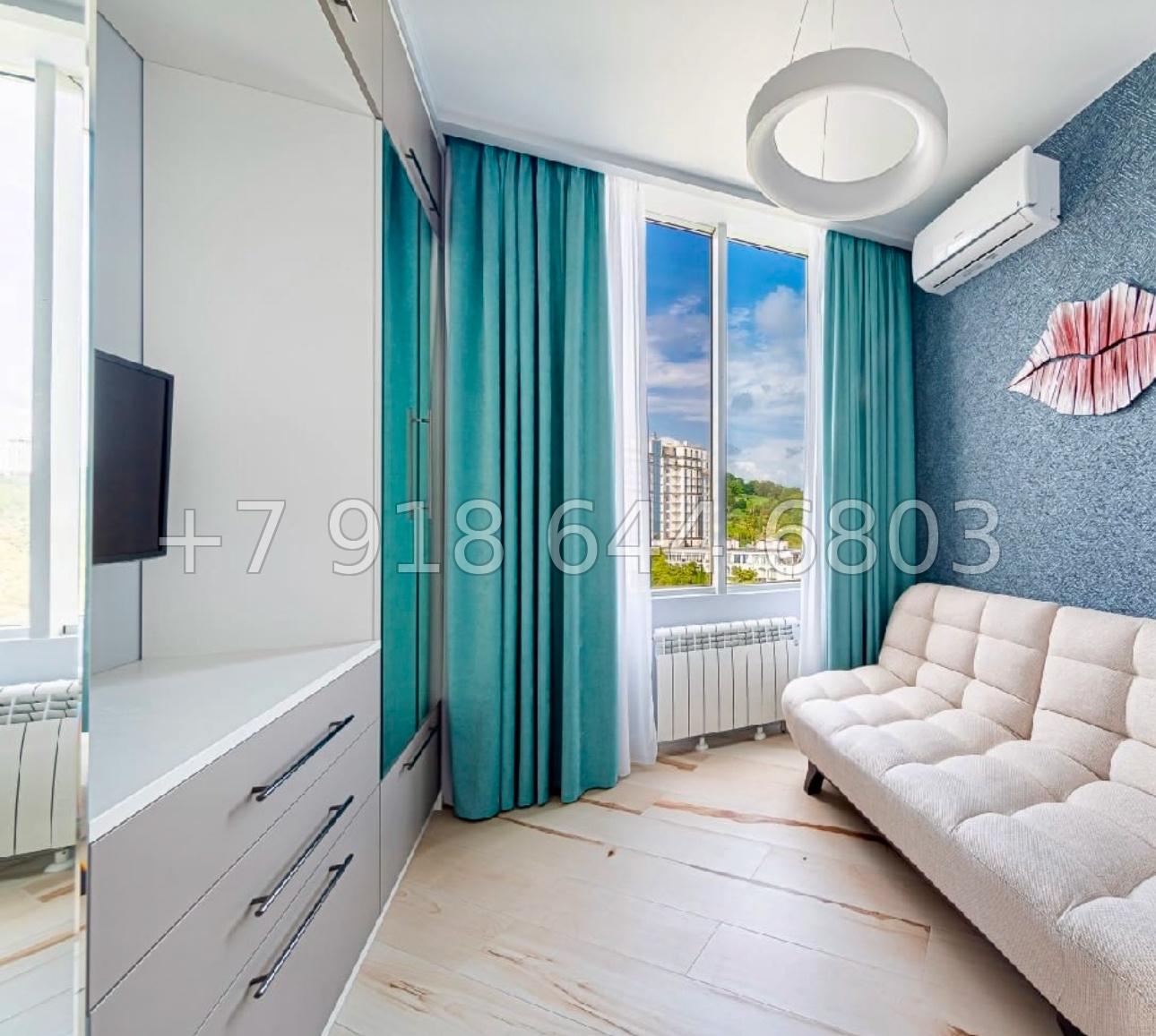 № 37 е. Квартира с хорошим ремонтом в городе Сочи  - миниатюра 29