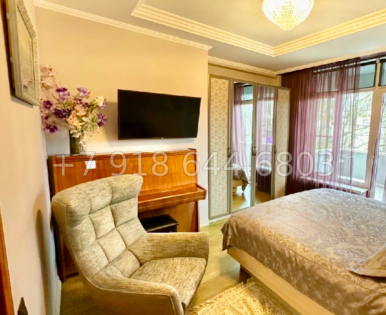 № 54 е. Квартира у моря . Район Золотого Треугольника Сочи  - миниатюра 2