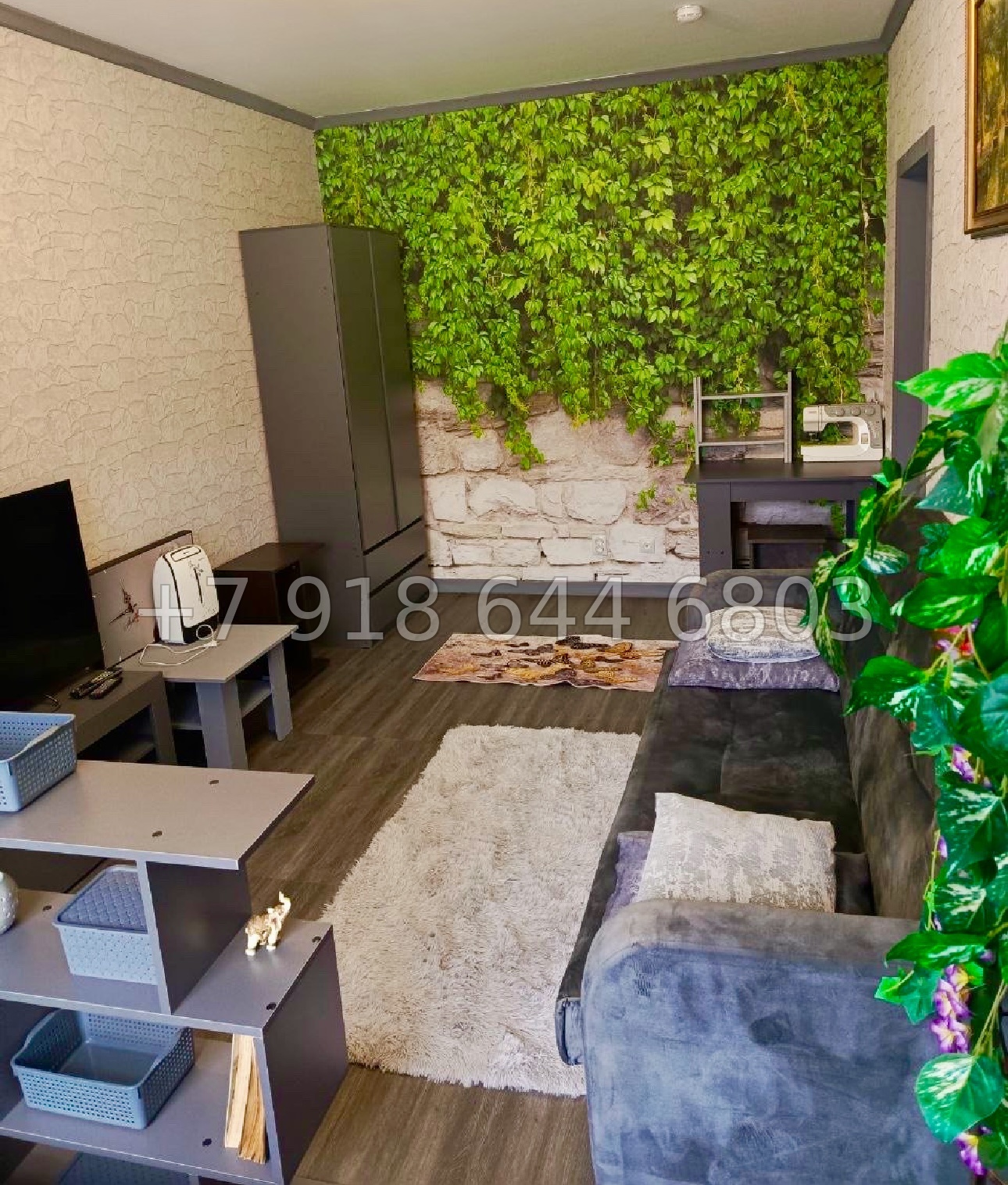 № 52р. Квартира двухкомнатная в новом доме с ремонтом и мебелью  - миниатюра 3