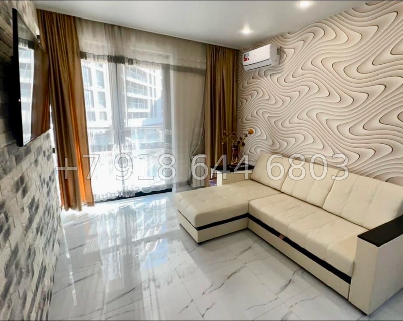 № 221 р. Квартира в центре Сочи ЖК Сокол  - миниатюра 3