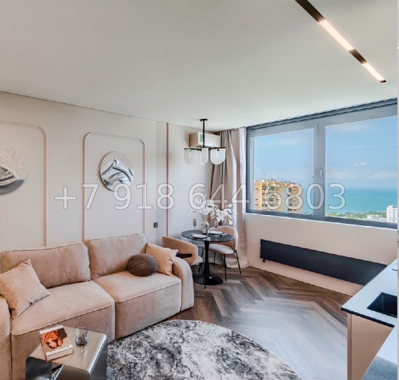 № 456 р. С видом на море квартира в ЖК Кислород Сочи  - миниатюра 15