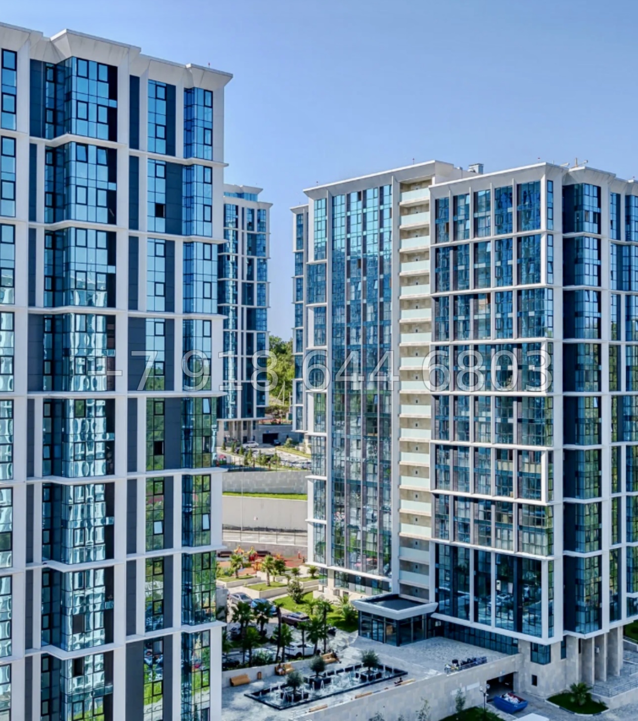 № 44п. Квартира в Сочи с прекрасным ремонтом в ЖК Сочи Парк  - миниатюра 19