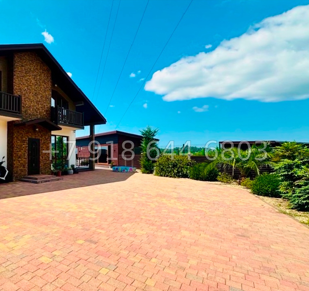 № 252 в. Дом с бассейном и с ремонтом в Адлере  - миниатюра 22