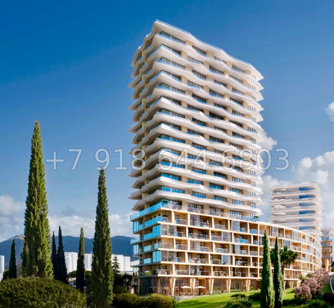 № 34 ю. ЖК Ялтинская Резиденция Ялта - миниатюра 4