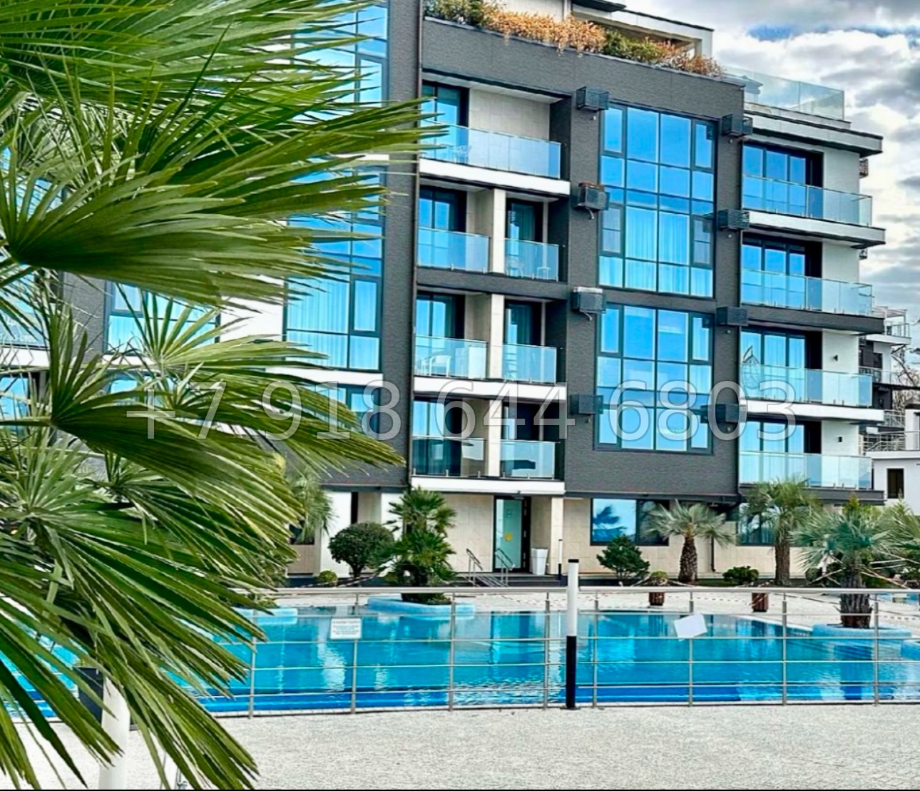 № 173 р. Квартира с террасой в ЖК Лазурный Берег Сочи  - миниатюра 9