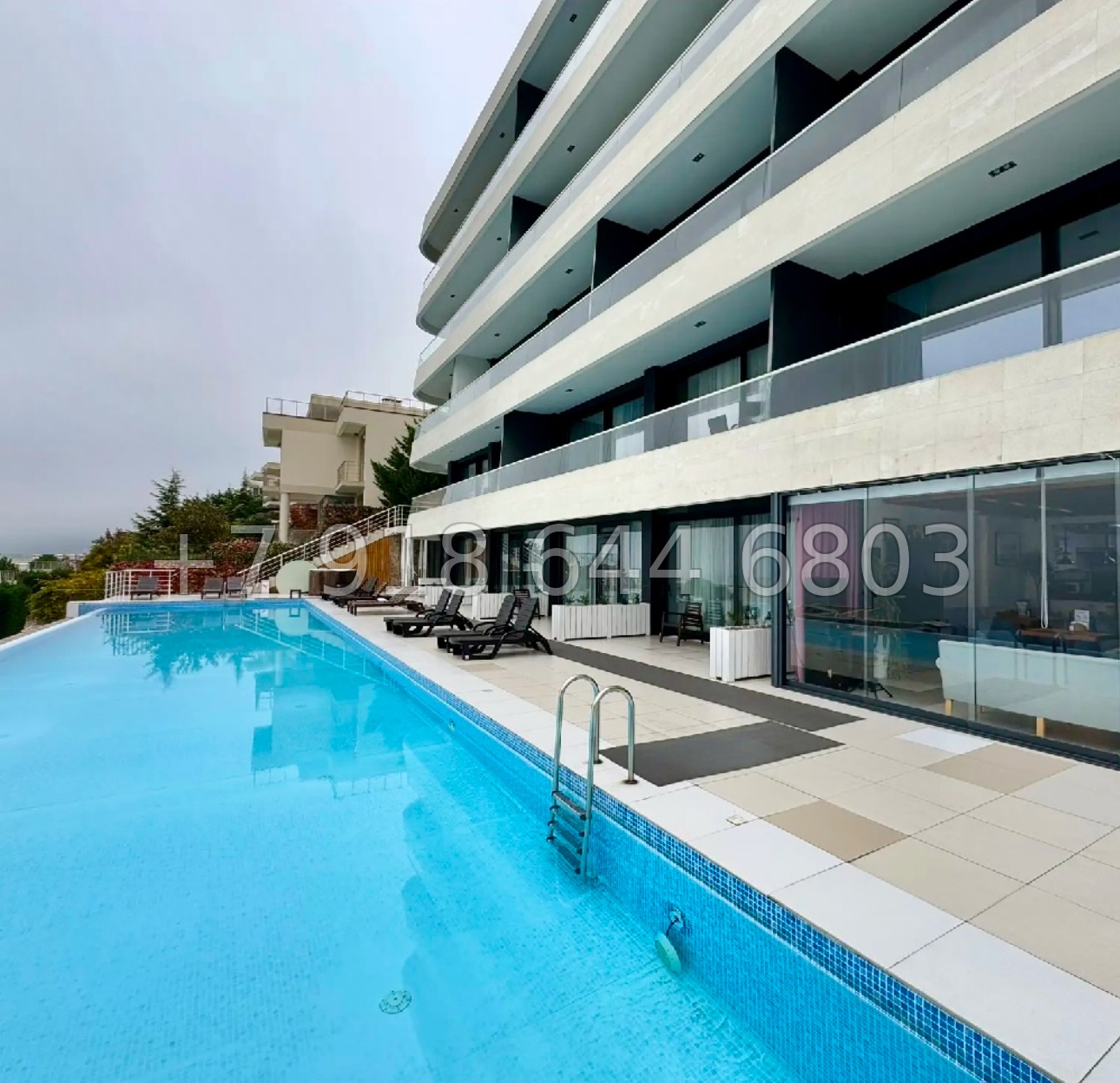 № 21 г. С видом на море в Ялте Гурзуф - миниатюра 20