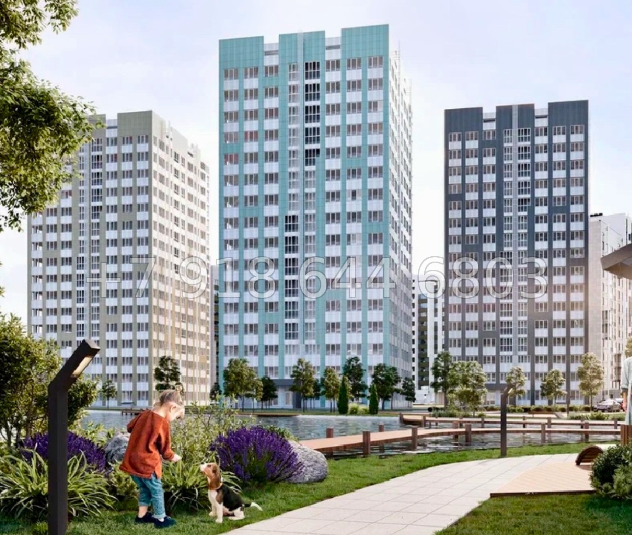 № 4ю. Бизнес класс. Квартиры в Столице Крыма. ЖК Прогресс Симферополь - миниатюра 1