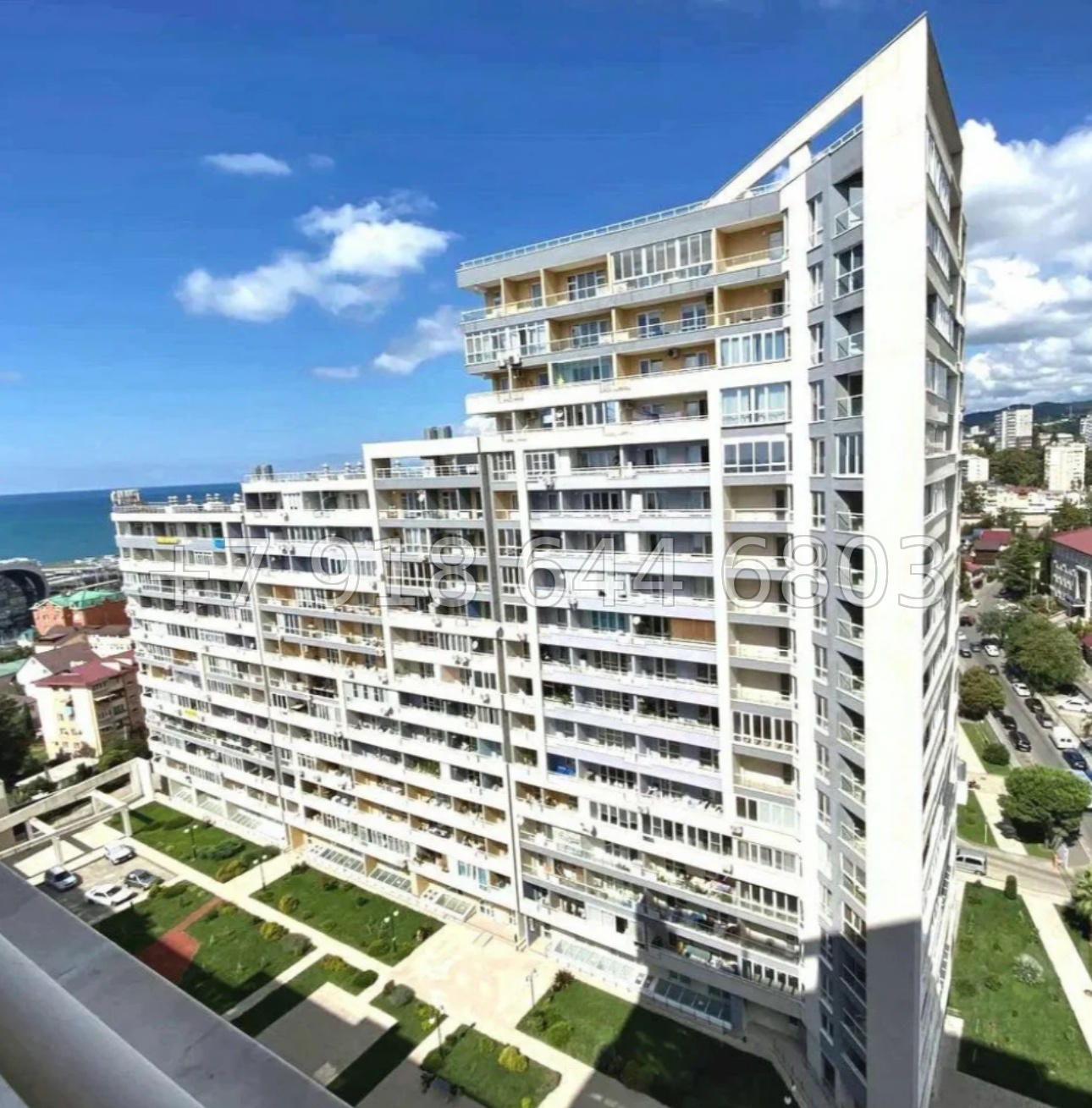 № 269 р. Квартира в Адлере с видом на море  - миниатюра 2