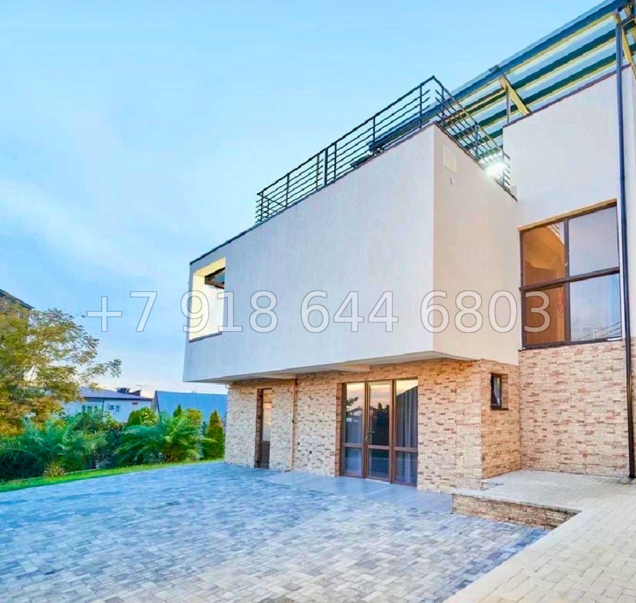 № 75в. Вилла в средиземноморском стиле в Адлере с бассейном  - миниатюра 7