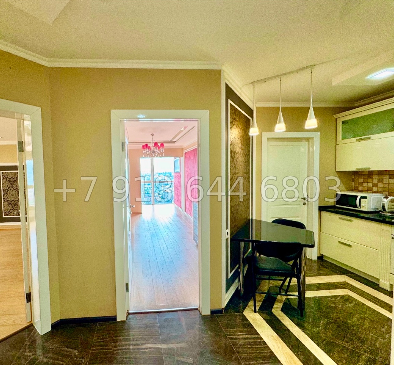 № 415 р. ЖК Виктория Сочи трехкомнатная квартира  - миниатюра 15