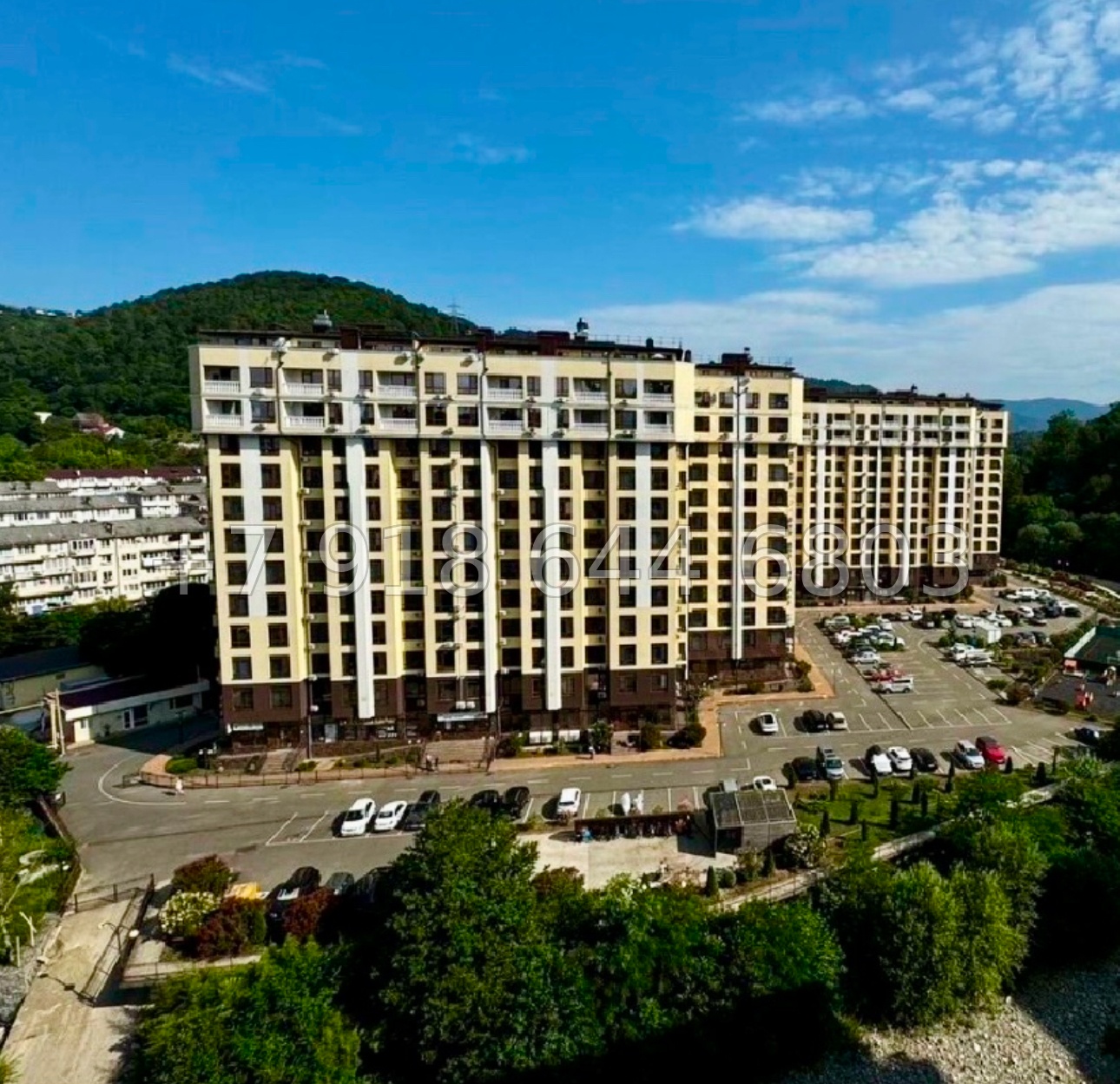 № 304 р. Квартира в Дагомысе Сочи ЖК Кватро  - миниатюра 11