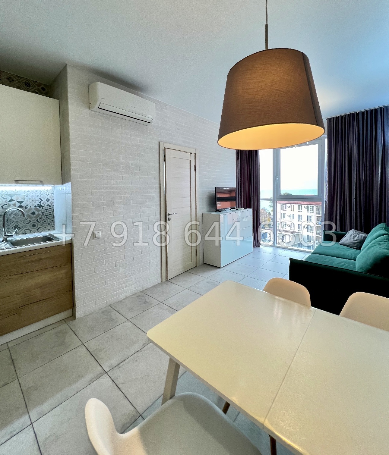 № 25р. Рядом с морем квартира в Центральном районе города Сочи ЖК Посейдон  - миниатюра 4