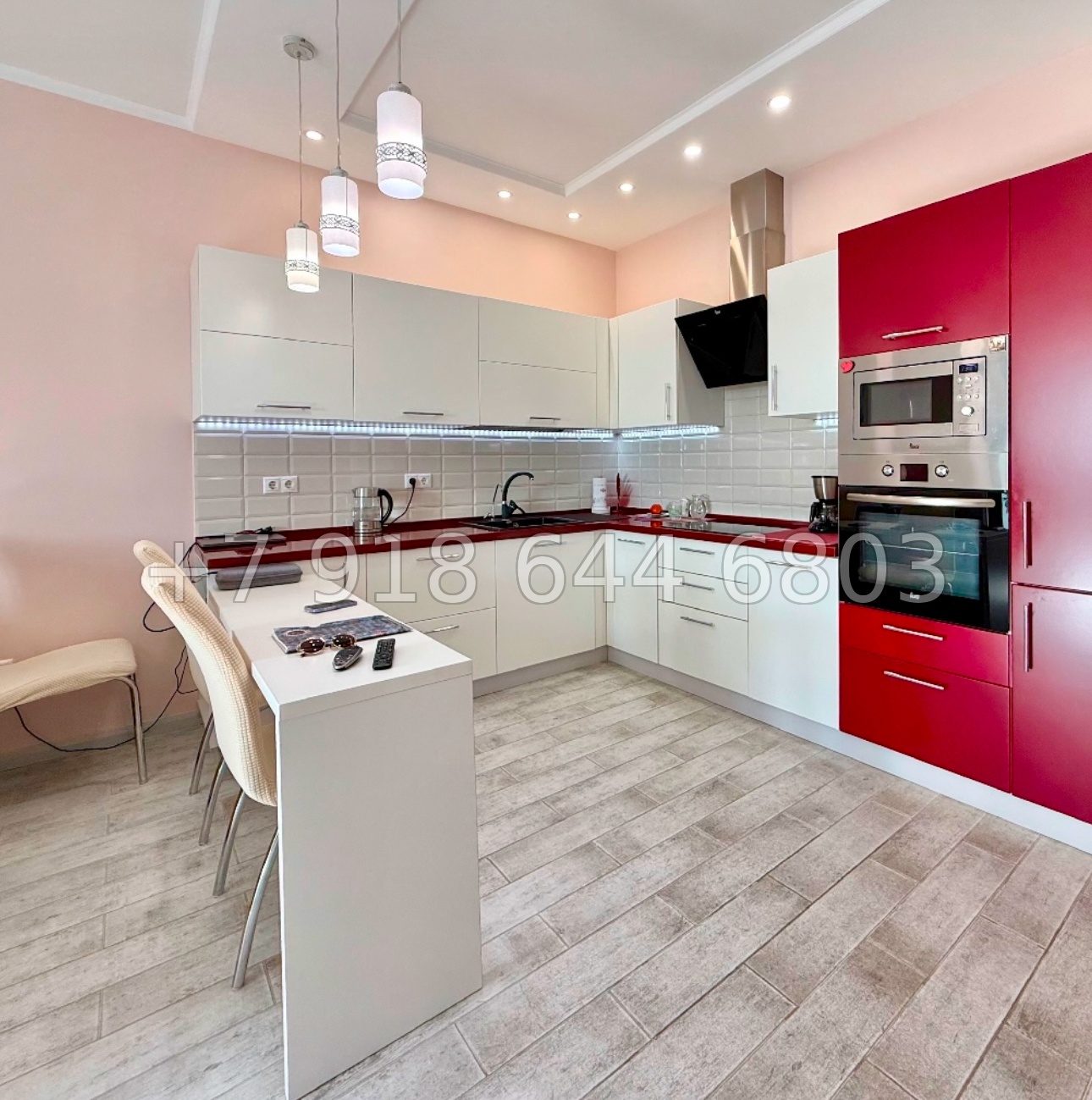 № 9р. Квартира в Сочи с прекрасным видом на город и море - миниатюра 3