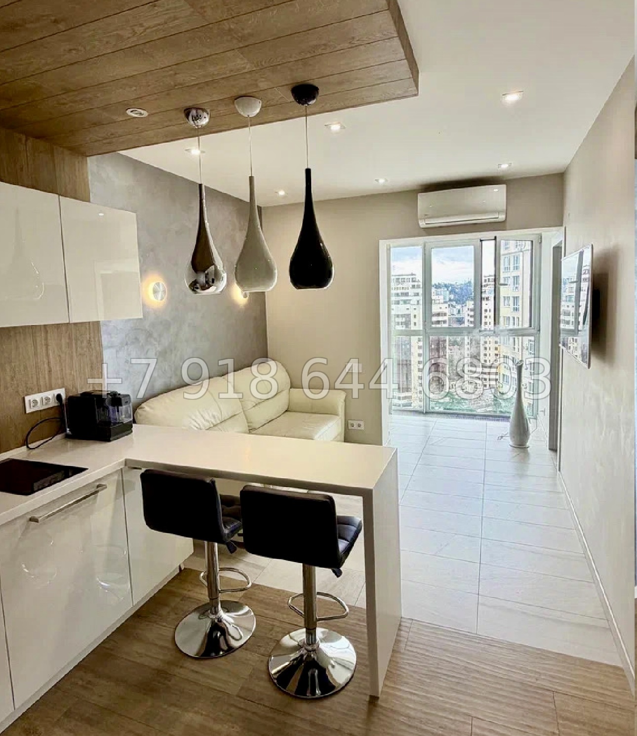 № 422 р. ЖК Виктория Сочи. Квартира у парка Ривьера  - миниатюра 1