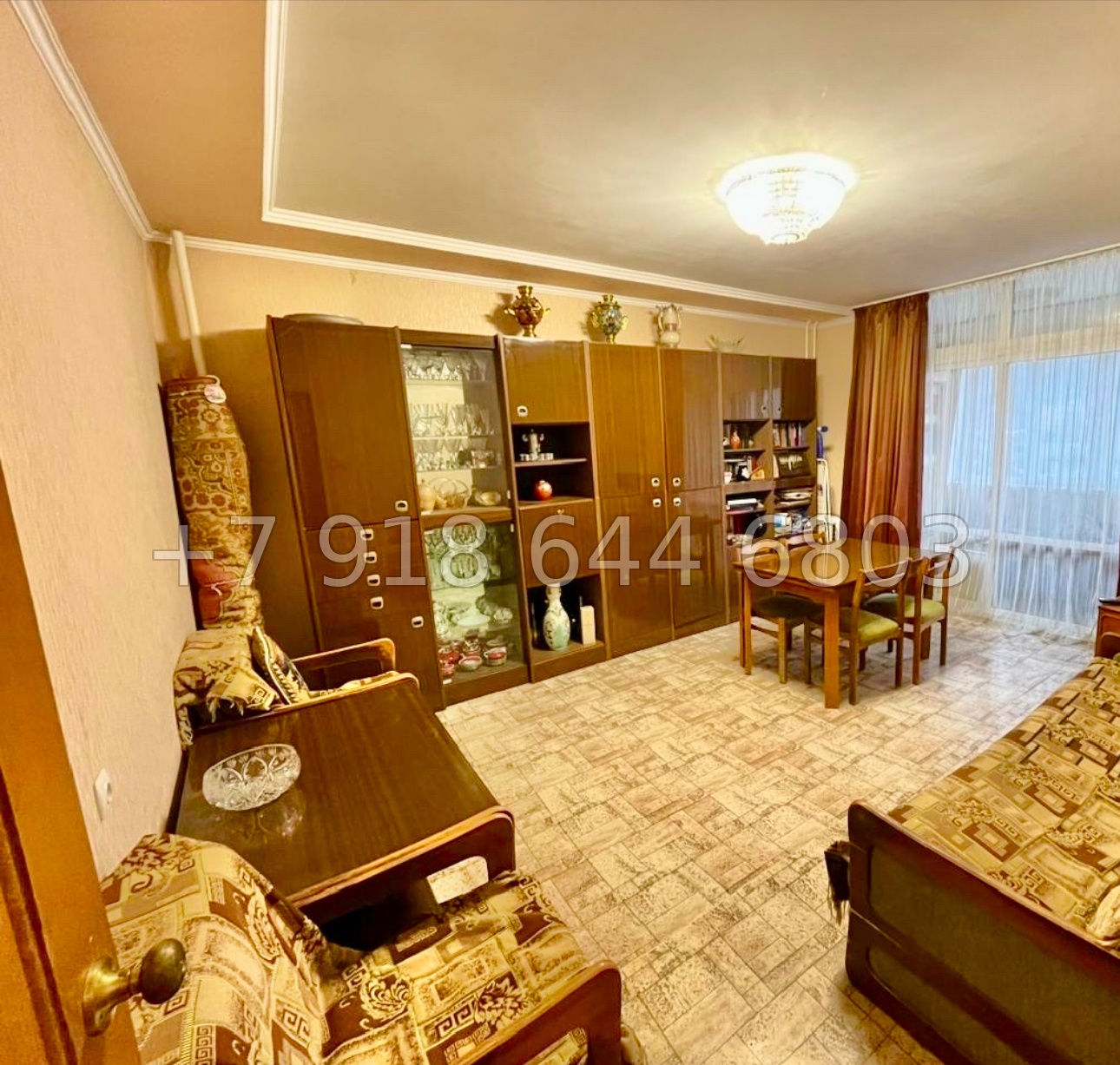 № 543 р. Трёхкомнатная Квартира в Дагомысе  - миниатюра 7