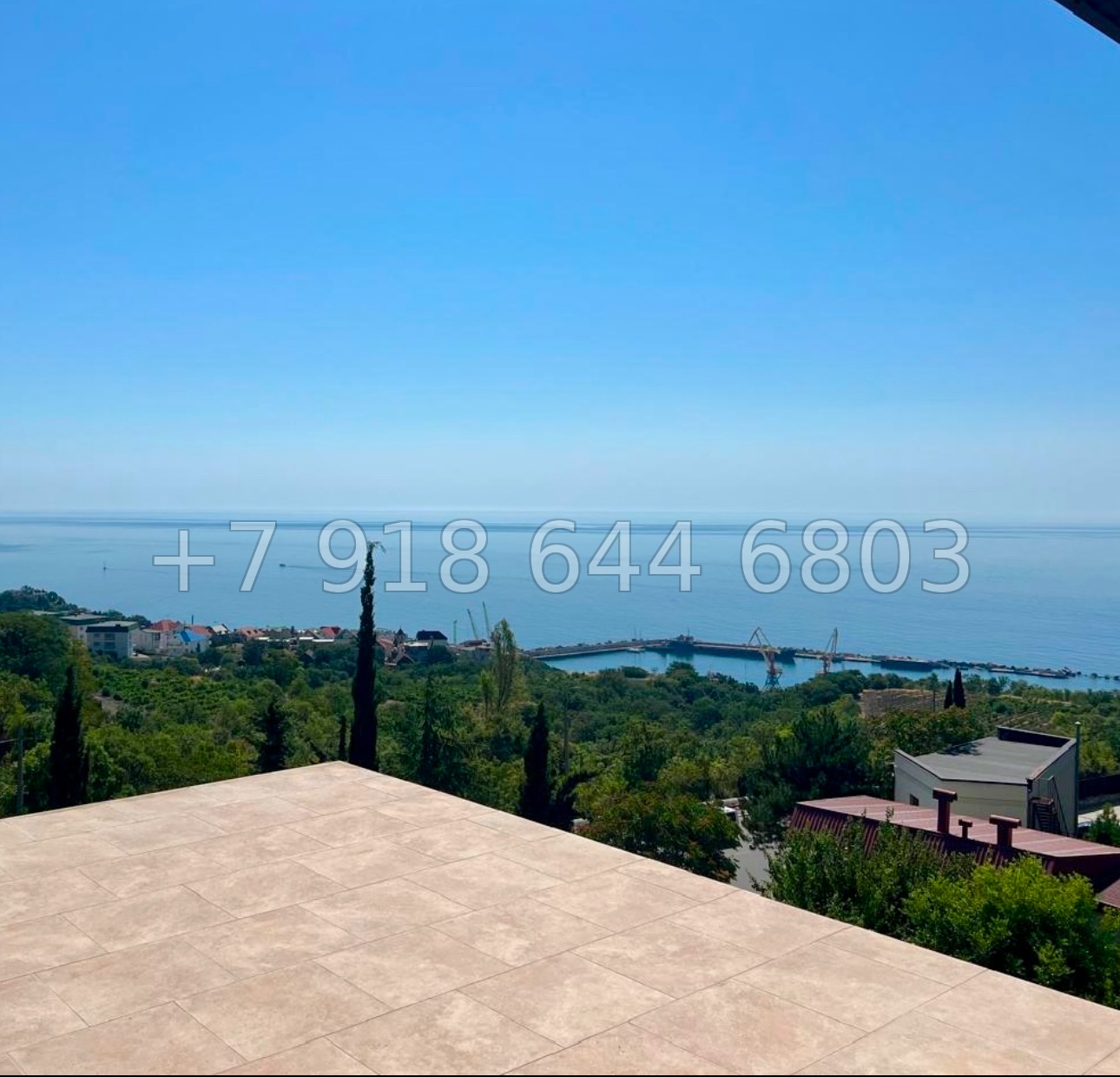 № 5 н. Дом в Ялте. Сумасшедший вид на Чёрное море  - миниатюра 5