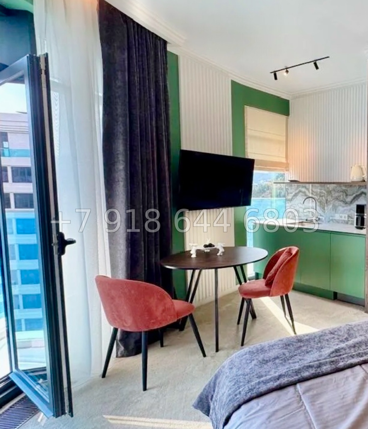 № 54 г. Центр Ялты. АК Sky Plaza 3. Апартаменты на море - миниатюра 5