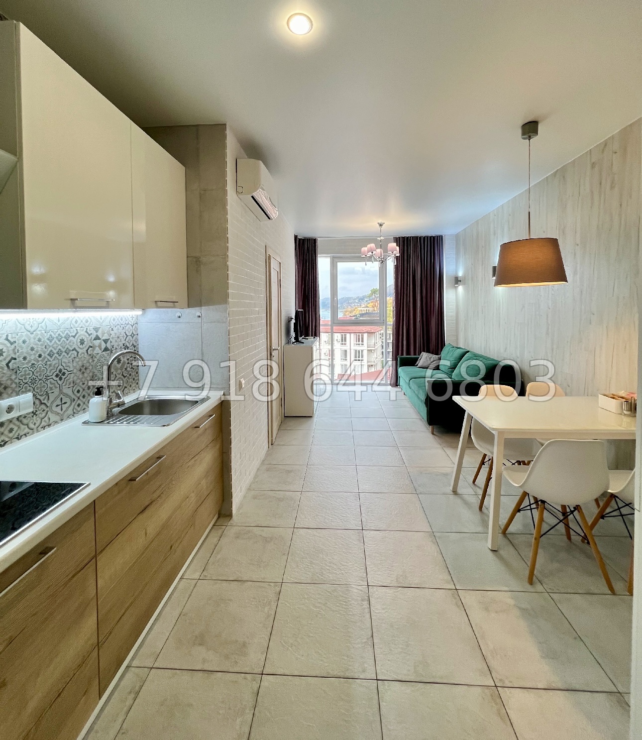 № 25р. Рядом с морем квартира в Центральном районе города Сочи ЖК Посейдон  - миниатюра 9