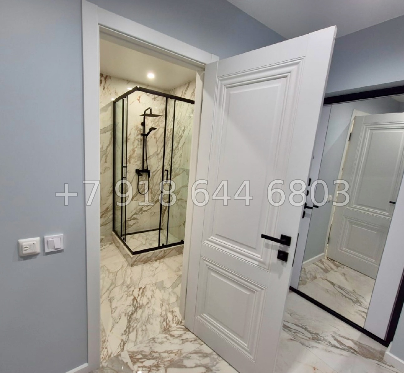 № 96р. Квартира с ремонтом. Без мебели. ЖК Министерские озера Сочи  - миниатюра 2