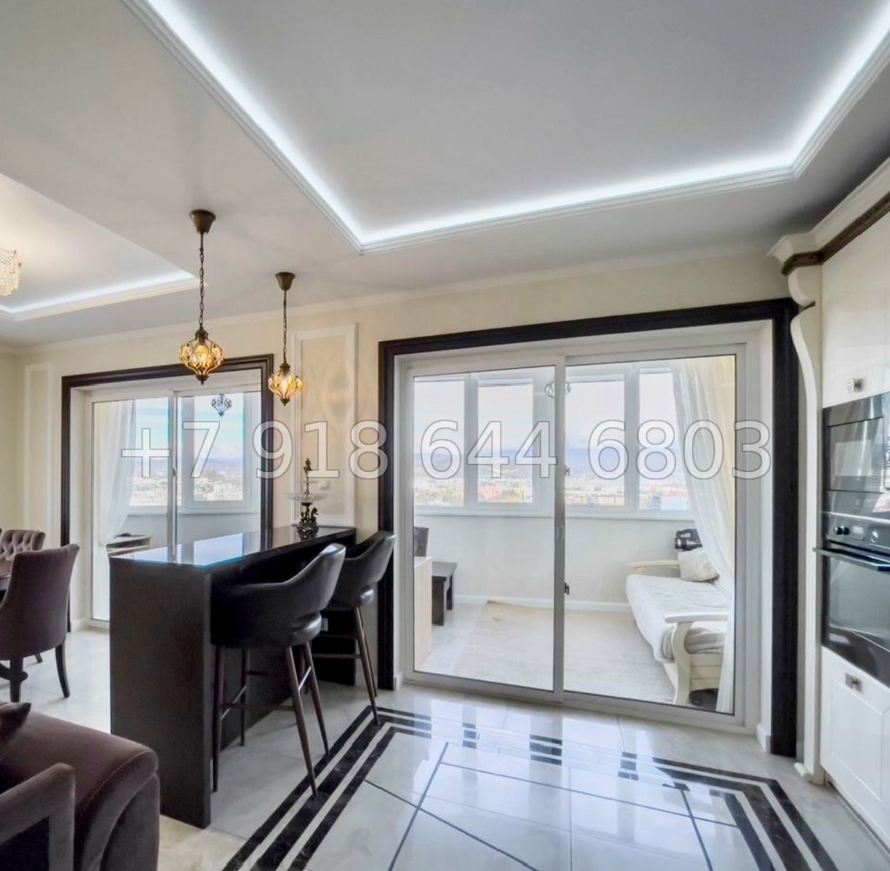 № 186 р. Элитная квартира в Адлере  - миниатюра 14