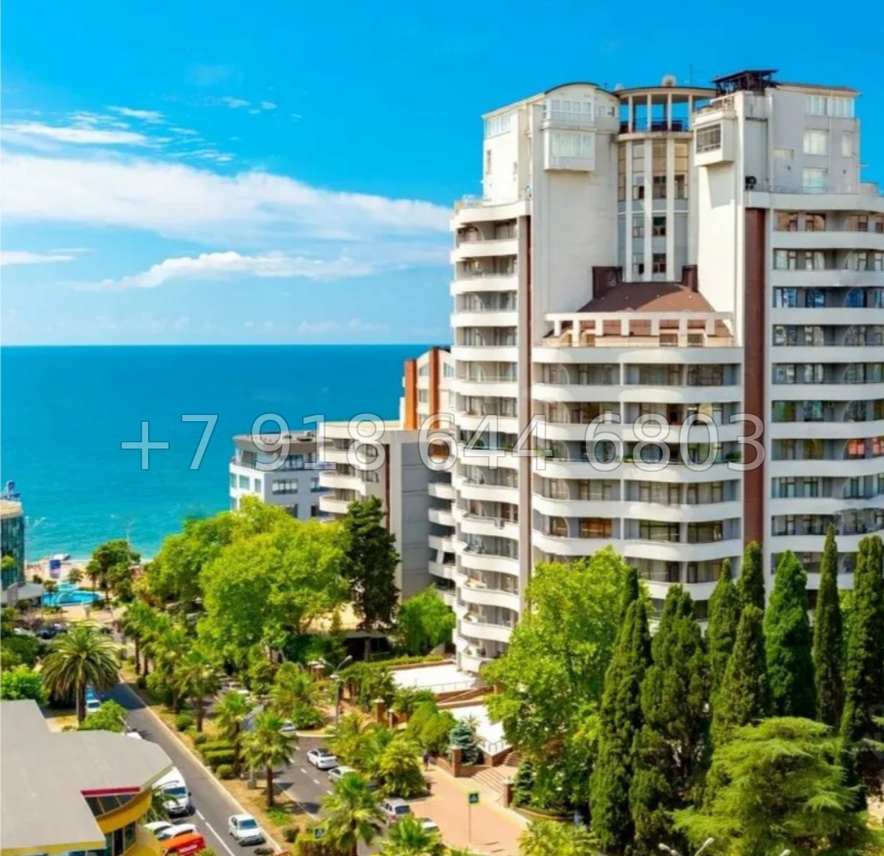 № 54 е. Квартира у моря . Район Золотого Треугольника Сочи  - миниатюра 26