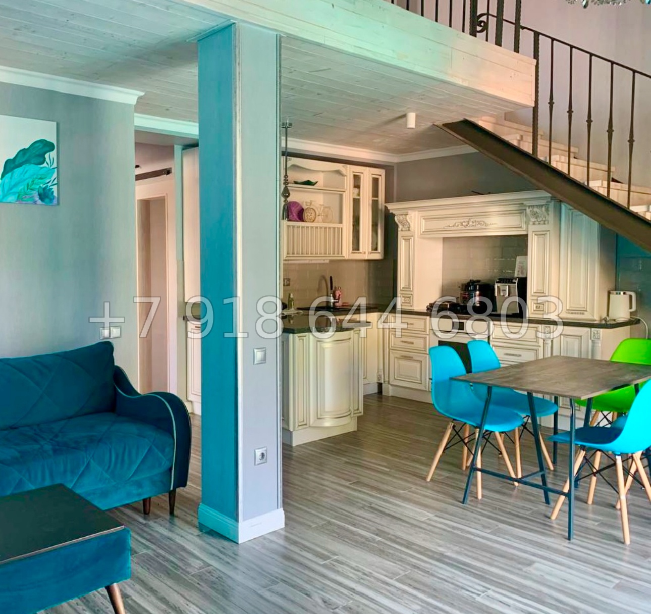 № 33 и. Двухэтажная квартира на Красной Поляне  - миниатюра 22