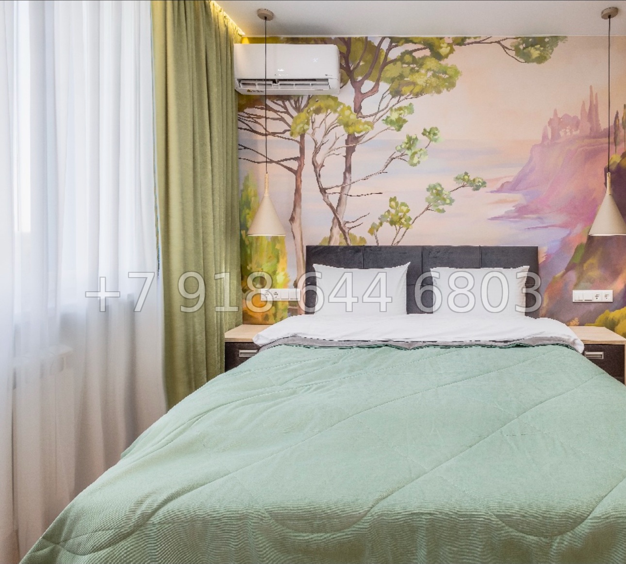 № 411 р. Квартира с видом на море в ЖК Южное море Сочи  - миниатюра 13