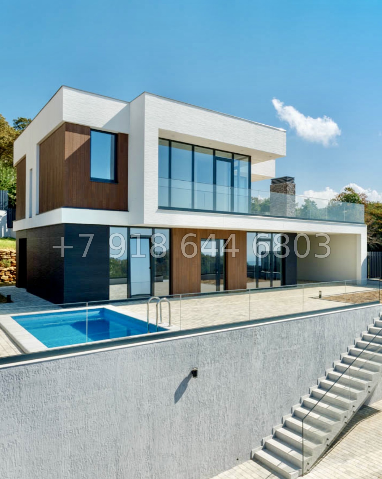 № 36 Б. Дома с бассейном в Адлере  - миниатюра 2