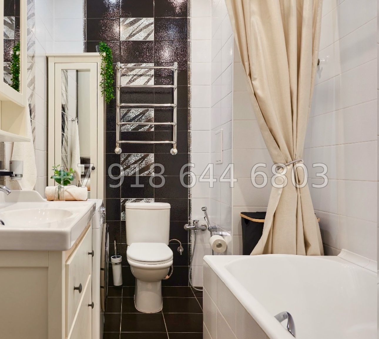 № 72 х. Большая квартира в Сочи  - миниатюра 7