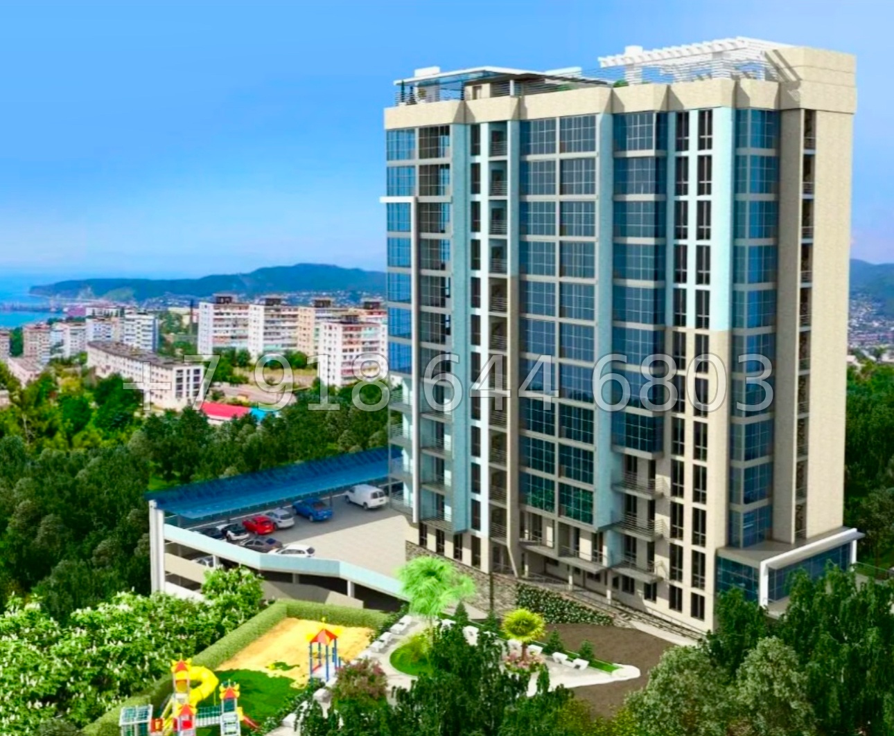 № 156 п. Однокомнатная Квартира в городе Сочи  - миниатюра 27