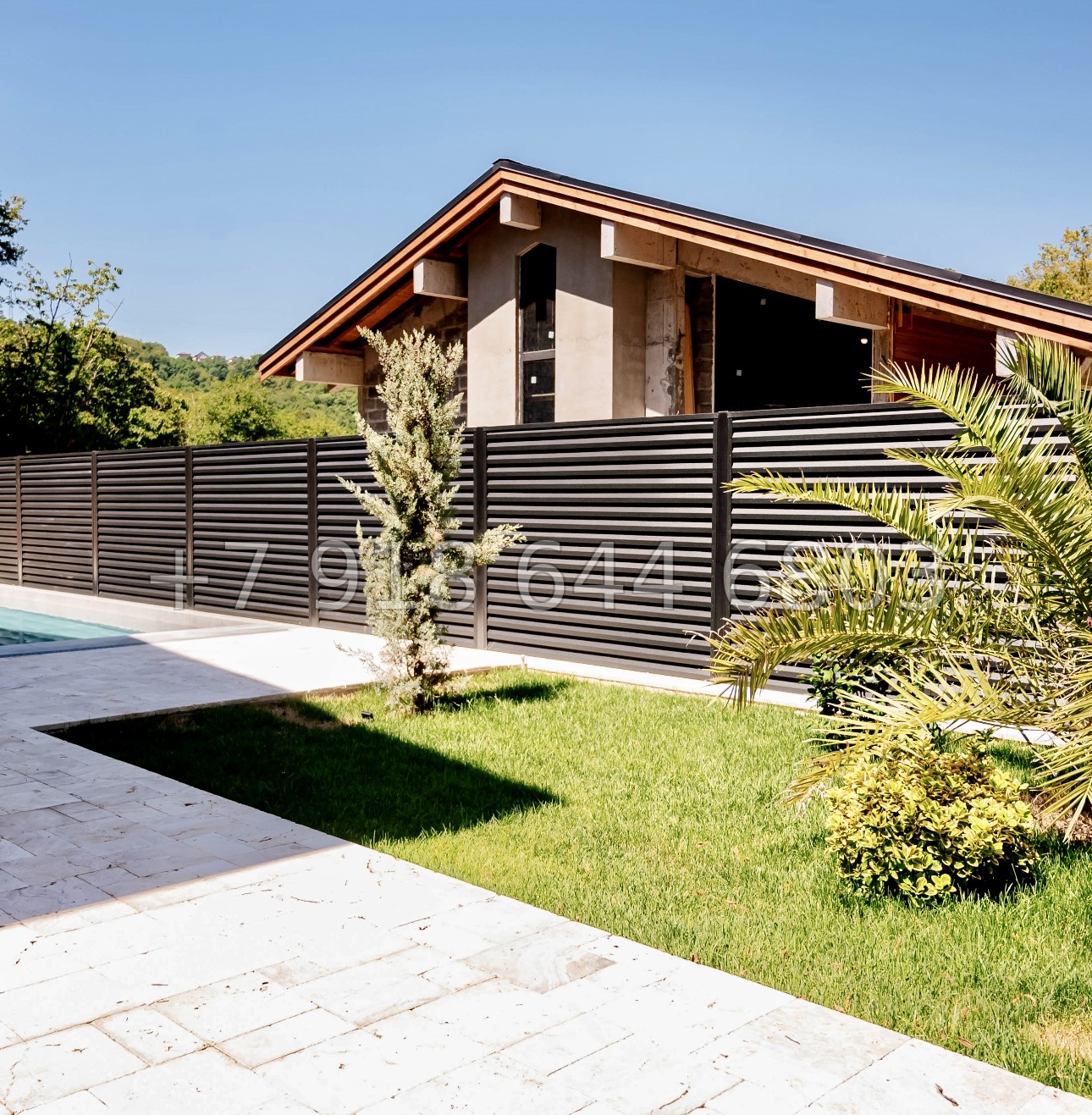 № 25В. Роскошный дом из бруса в городе Сочи с бассейном  - миниатюра 63