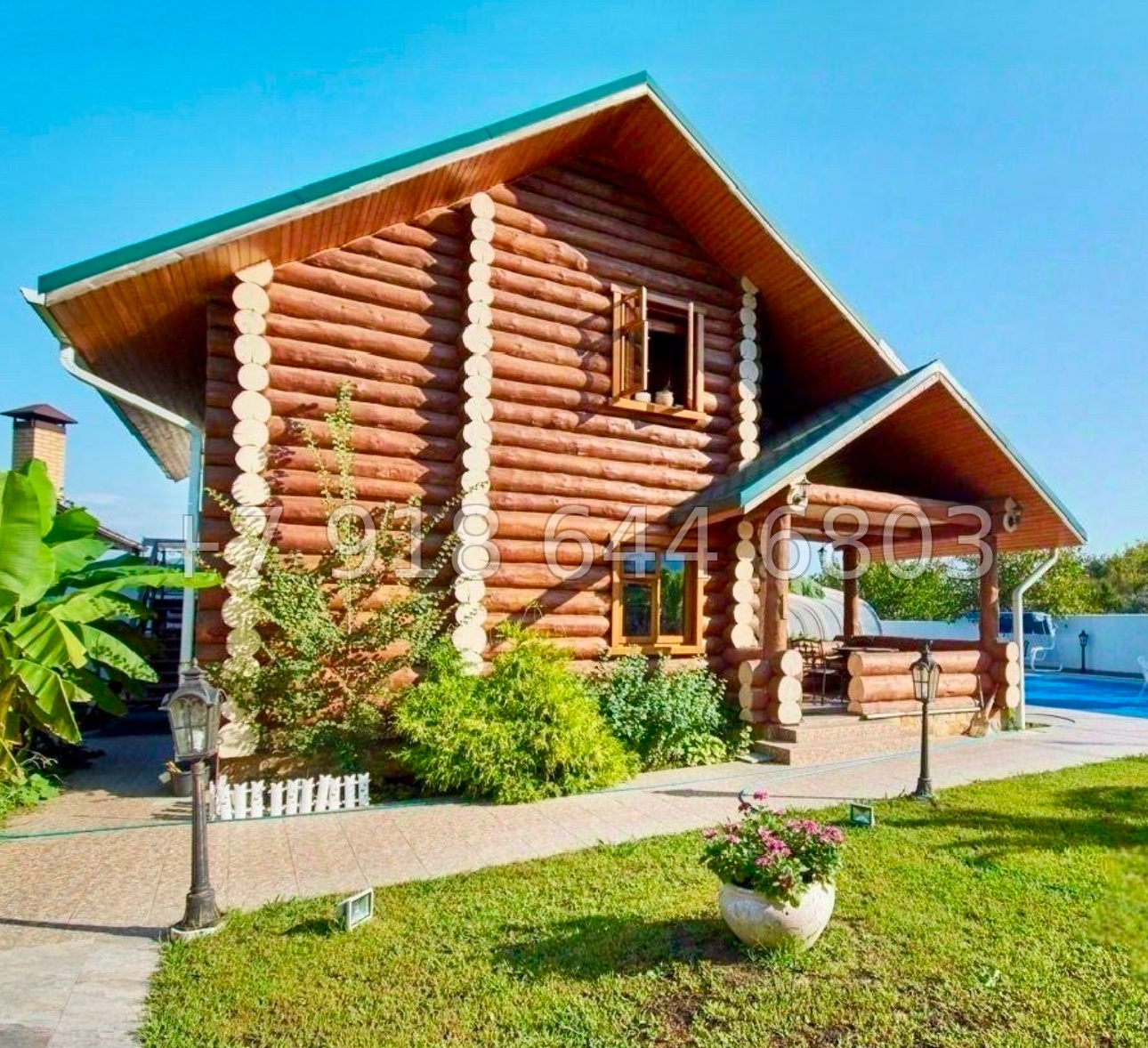 № 146 Б. Дом с огромным бассейном в Сочи  - миниатюра 25