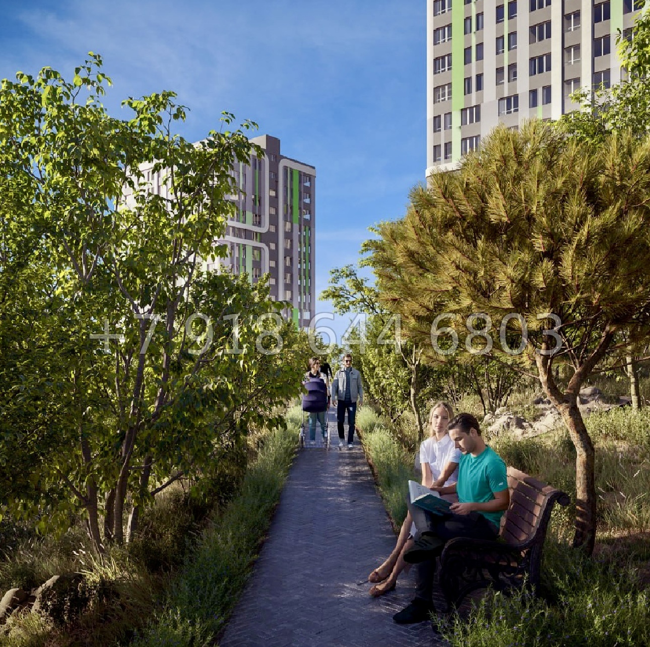 № 8ю. Квартира на море в Партените. Идеальный вариант. ЖК Партенит Парк - миниатюра 25