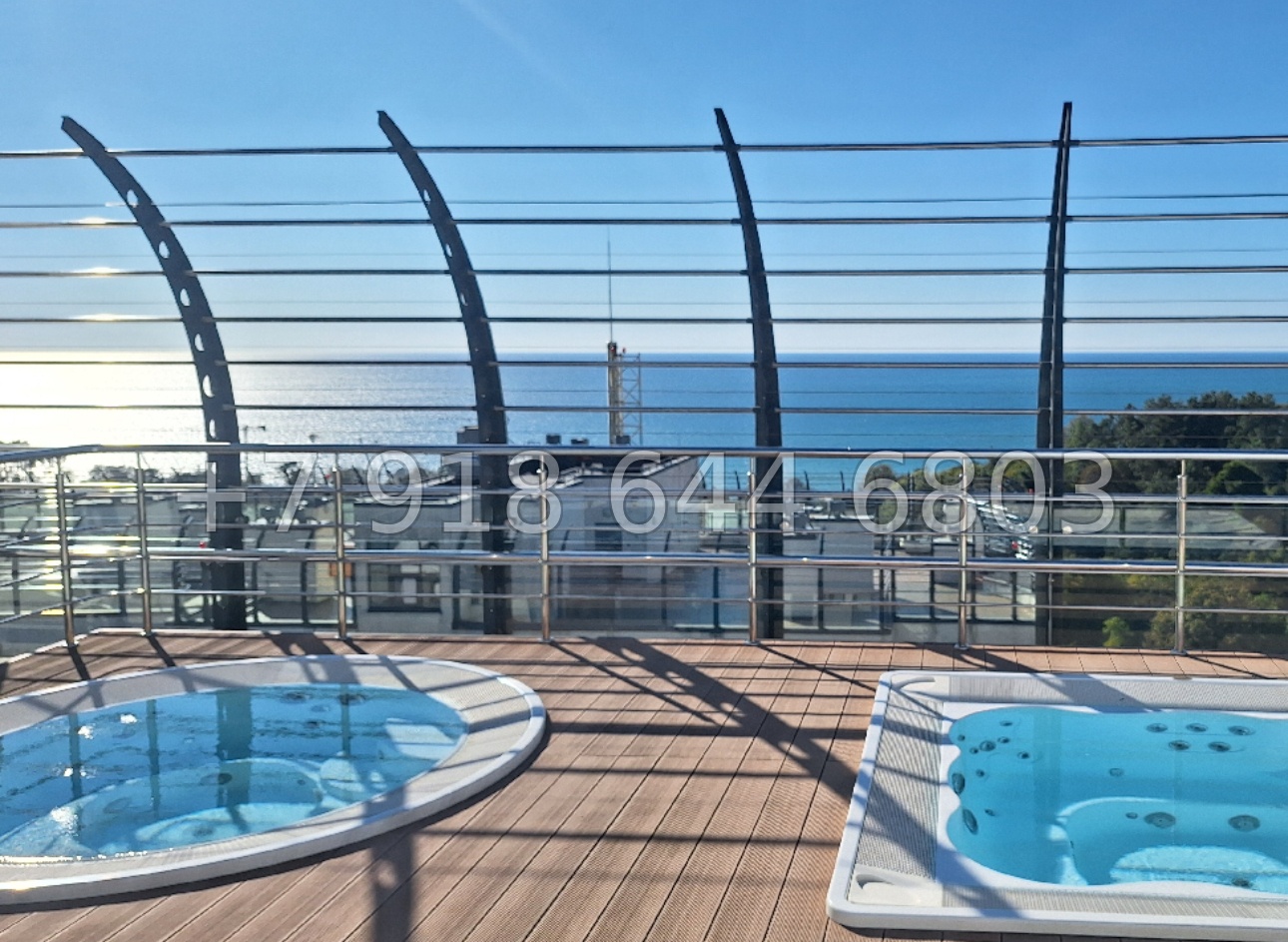 № 211 р. Квартира с бассейном у моря в Сочи  - миниатюра 16