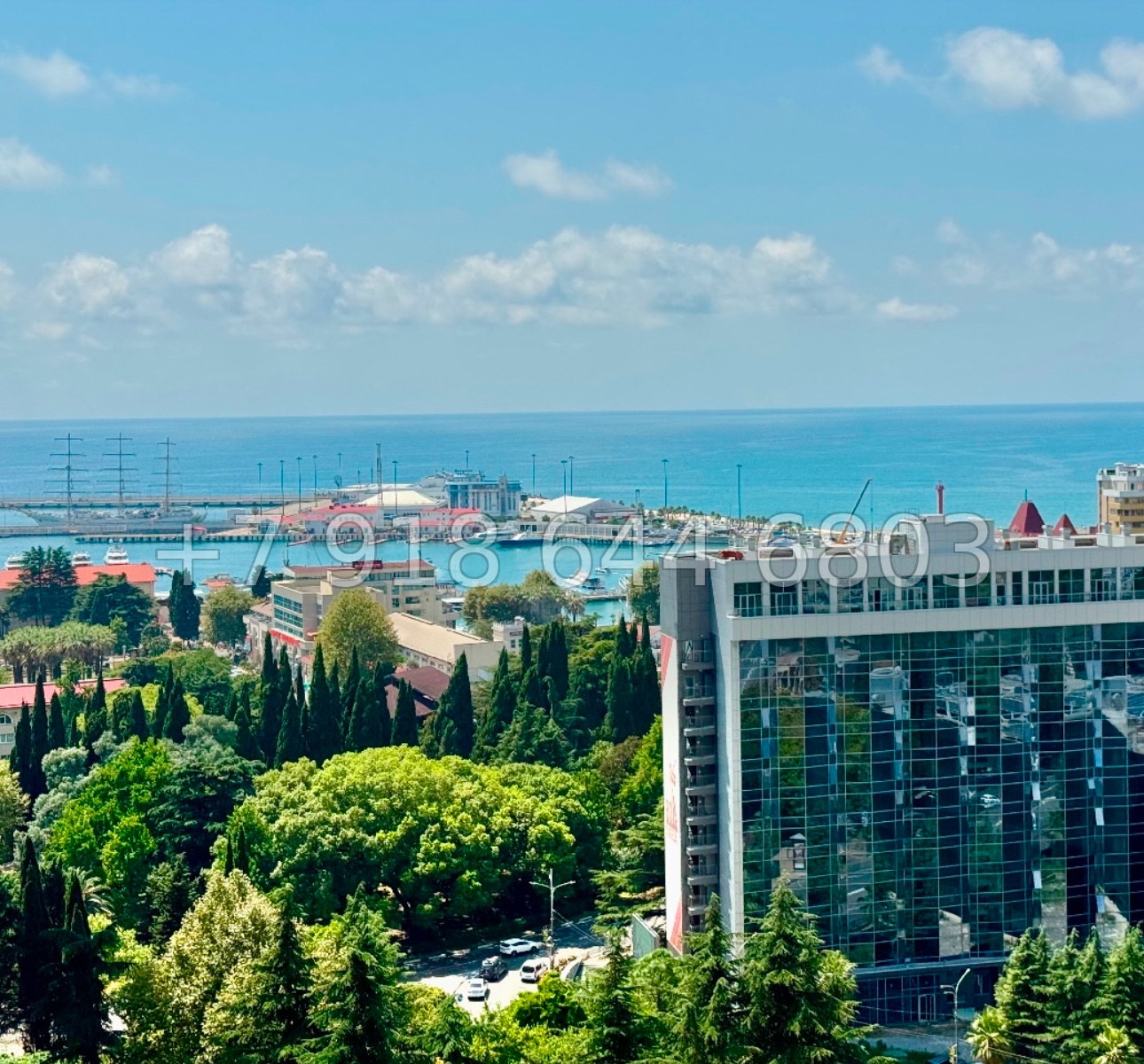 № 554 р. Квартира в центре Сочи с видом на море  - миниатюра 6