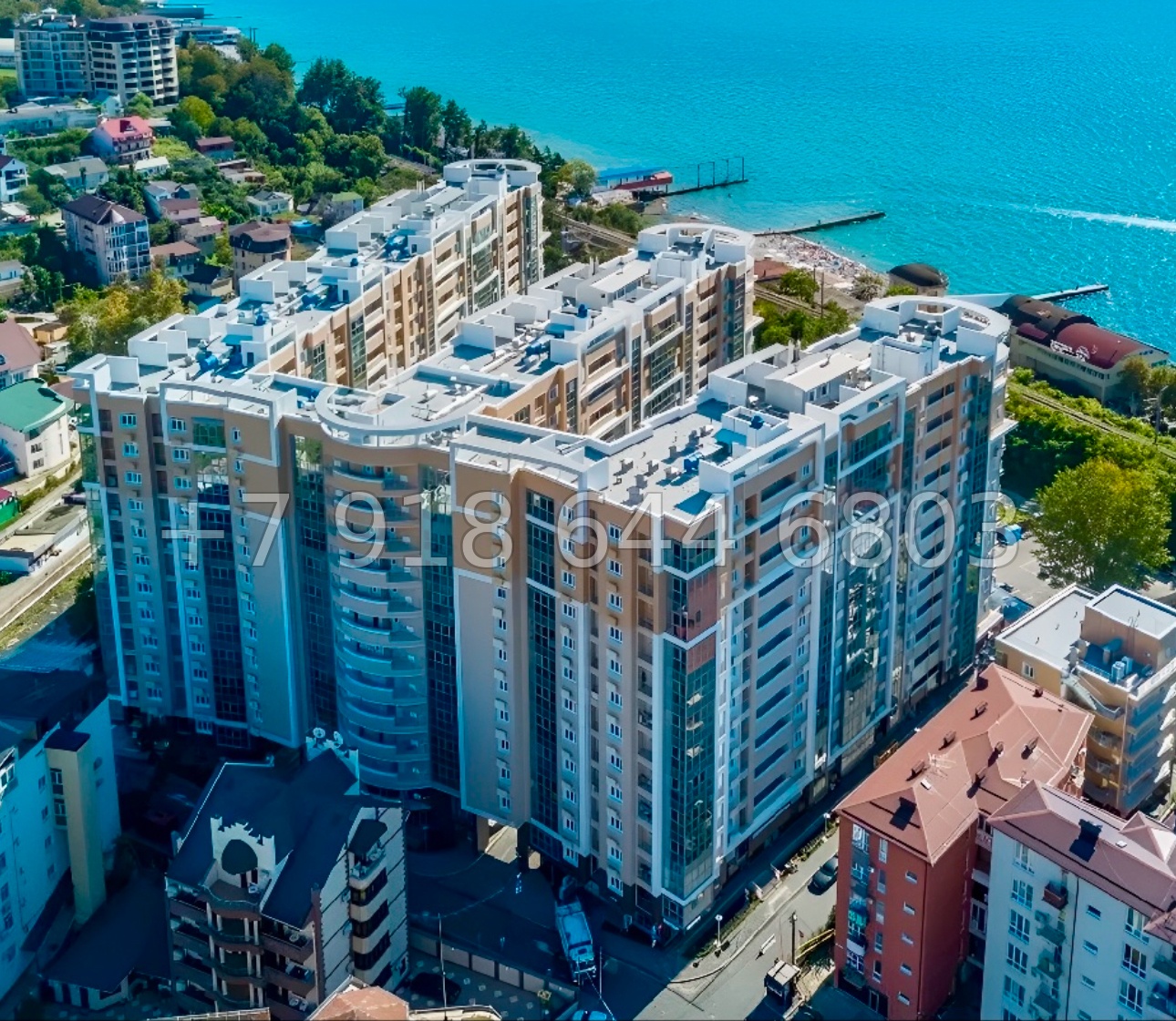 № 663 р. Квартира у самого берега Черного моря в Сочи  - миниатюра 19
