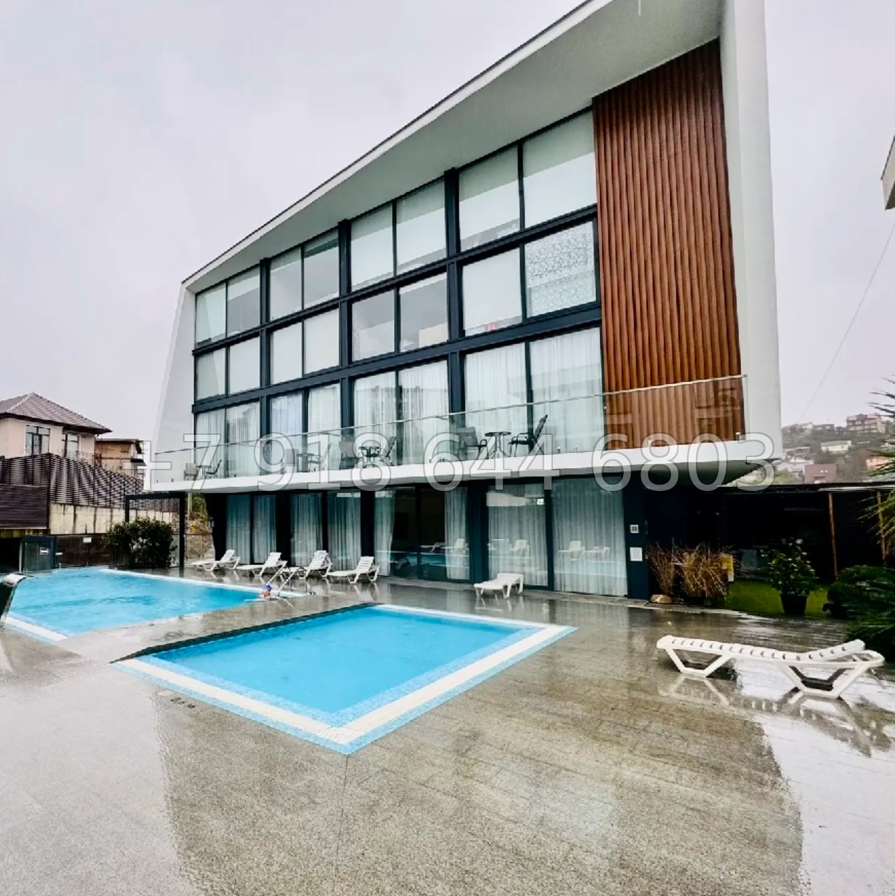 № 151 п. Квартира с бассейном в Сочи  - миниатюра 18