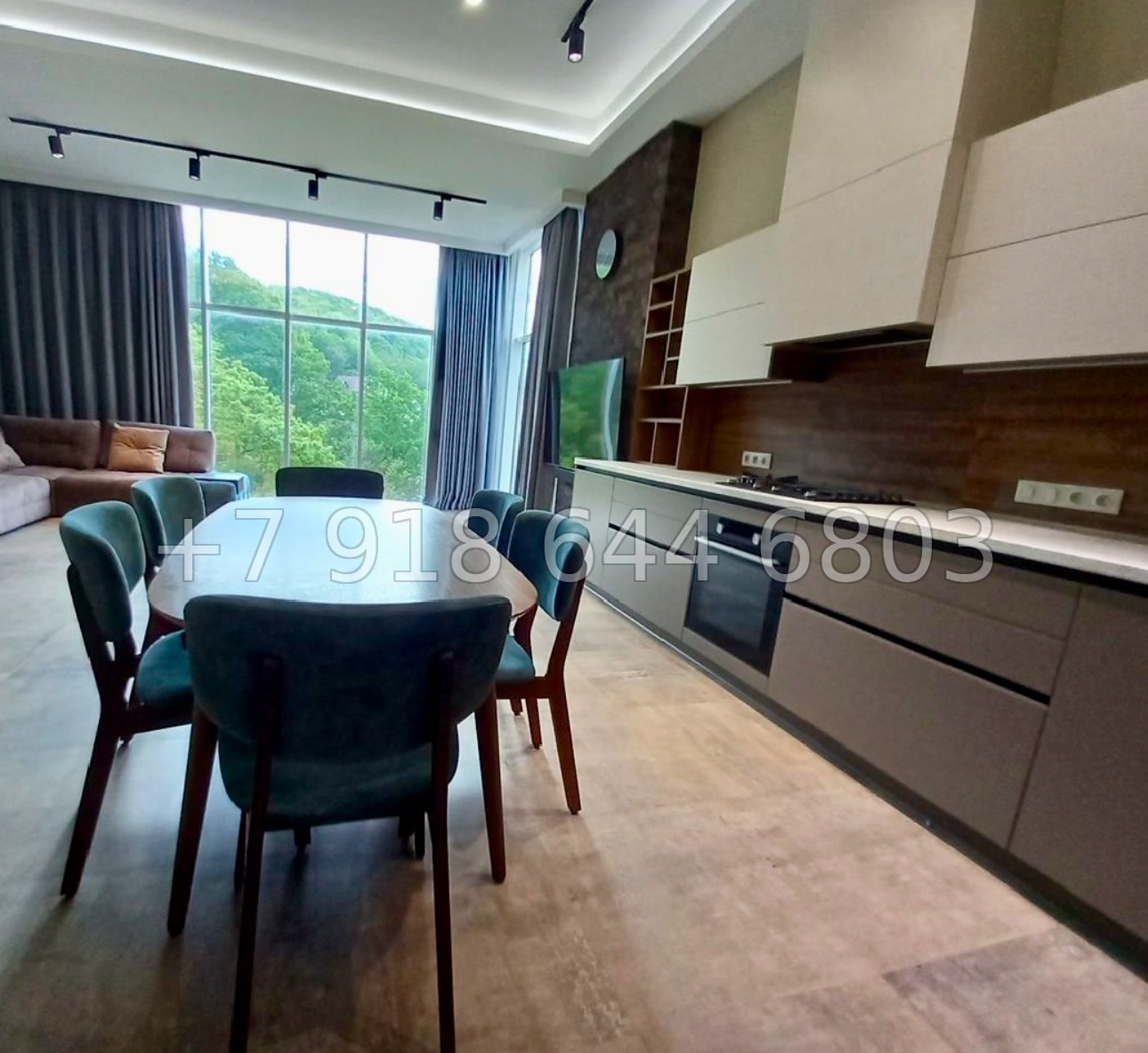 № 31е. Квартира в Сочи ЖК Благодатный.  Большая площадь  - миниатюра 9