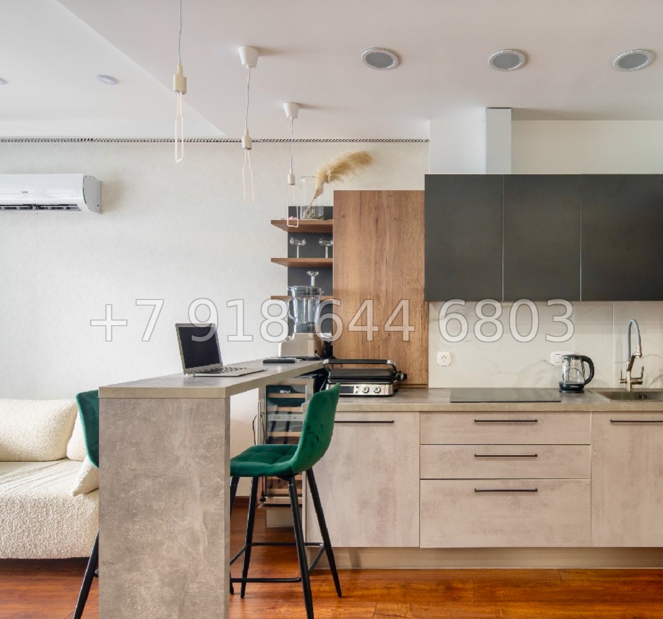 № 477 р. Квартира с видом на море в Сочи и с бассейном  - миниатюра 39